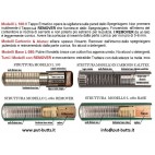 Put-Butts Spegnisigaro COMFORT L 100 Doppio Colore Bronzo - Made in Italy -