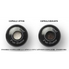 Put-Butts Spegnisigaro in ALUTEX con 1 portasigaro - Made in Italy -