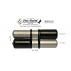 Put-Butts Spegnisigaro Doppio L 100 REMOVER Colore Metal Argento - Made in Italy -