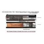 Put-Butts Spegnisigaro in CARBONIO con 1 portasigaro - Made in Italy -