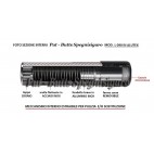 Put-Butts Spegnisigaro in ALUTEX con 1 portasigaro - Made in Italy -