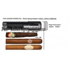 Put-Butts Spegnisigaro Singolo in CARBONIO - Made in Italy -