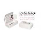Put-Butts Spegnisigaro Singolo L 100 REMOVER Colore Metal Argento - Made in Italy -
