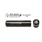 Put-Butts Spegnisigaro Mod. L 080 Tappo Visore Capsula Attiva-Esausta Colore Nero - Made in Italy -