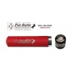 Put-Butts Spegnisigaro Mod. L 080 Tappo Visore Capsula Attiva-Esausta Colore Sabbia Rossa - Made in Italy -