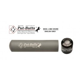Put-Butts Spegnisigaro Mod. L 080 Tappo Visore Capsula Attiva-Esausta Colore English Grey - Made in Italy -